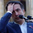 Saakaşvili a anunţat ieri că a semnat un "acord de încetare a focului" cu "ocupantul rus". Foto: AFP/MEDIAFAX