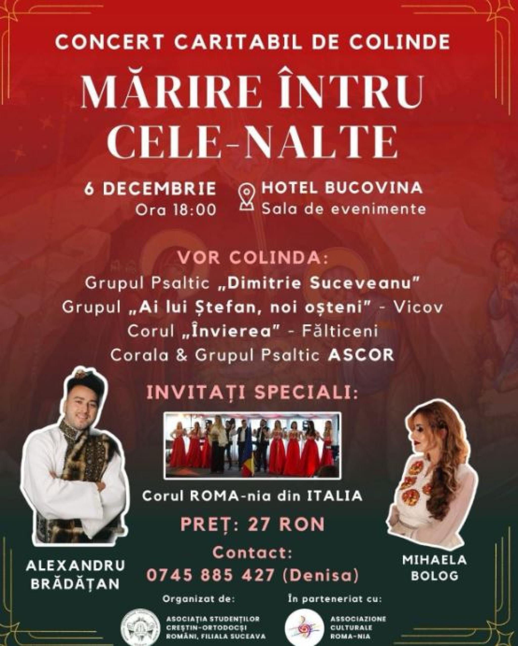 Local Concert Caritabil De Colinde De Mos Nicolae Organizat De ASCOR