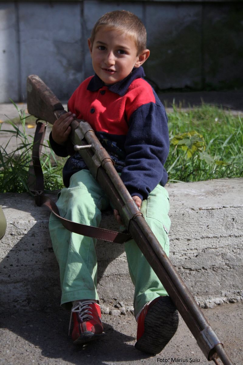 Filmări la “Călătoria lui Gruber”, septembrie 2007, Gara Iţcani