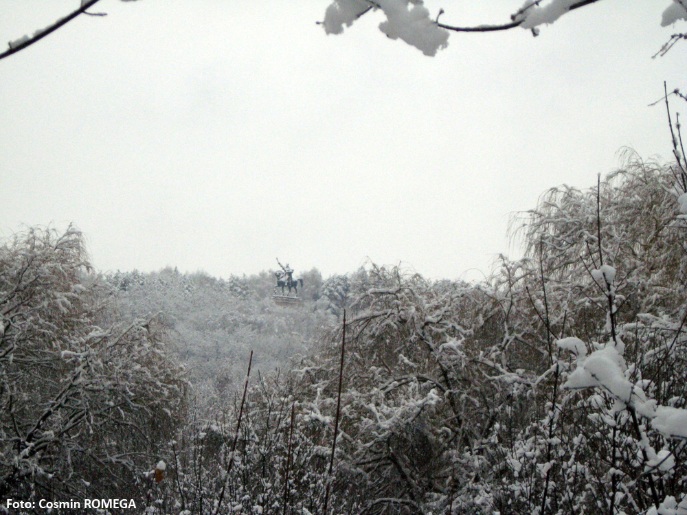 Ninsoare la Suceava. Decembrie 2007.