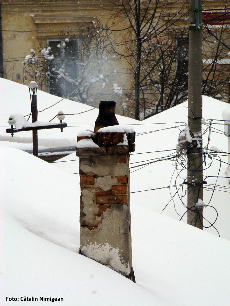 Iarna la Suceava.