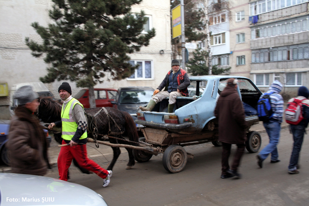 Civilizaţie urbană. Suceava, ianuarie 2008.