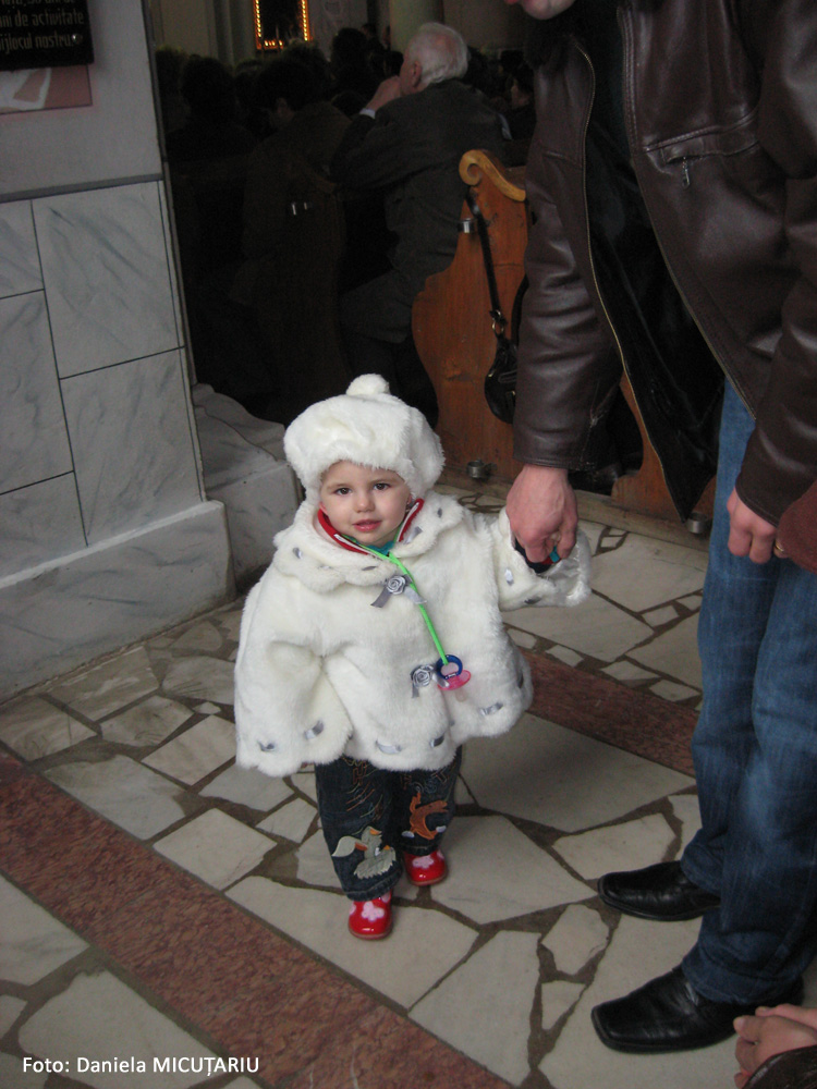 La liturghia din duminica Paştelui Catolic. Suceava, martie 2008.