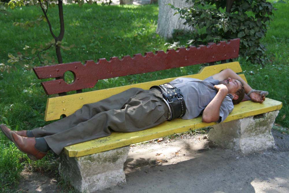 Oboseală mare. Suceava, 15 august 2008. Autor: Marius ŞUIU