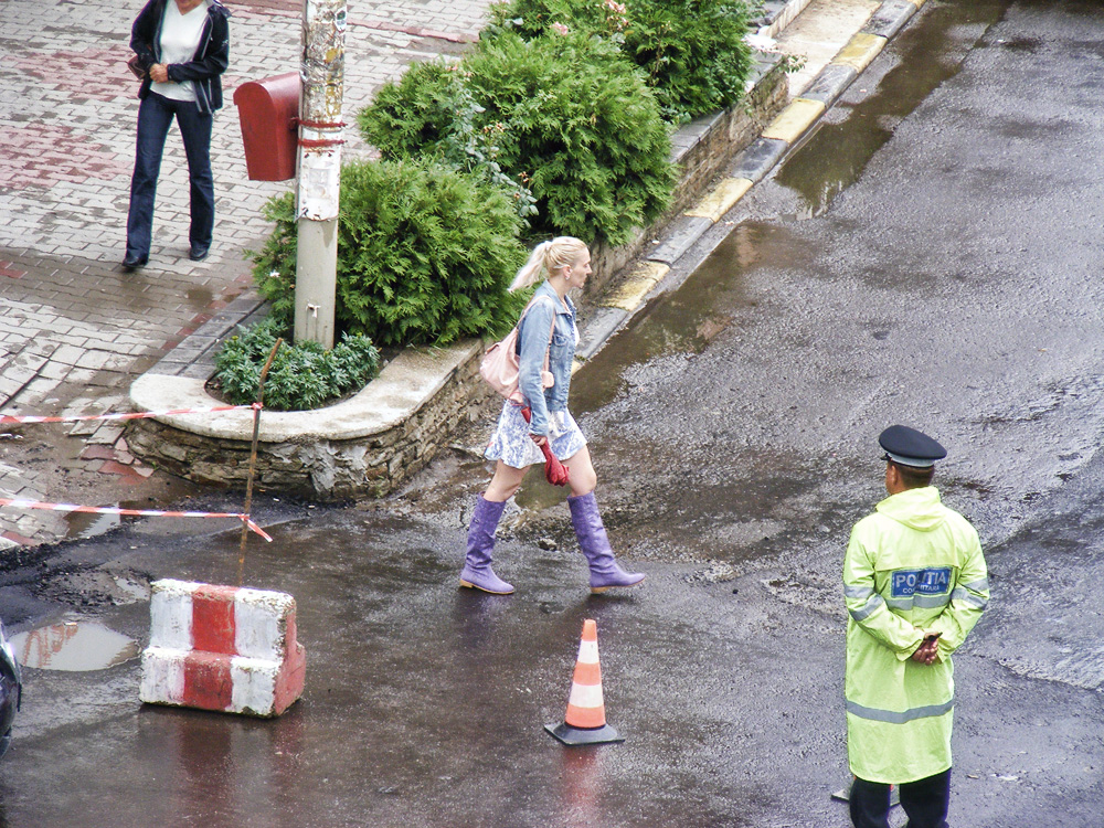 Omul potrivit, la locul potrivit. Foto: Honey CRAMARIUC