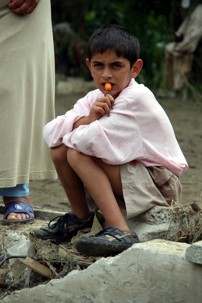 Apa a trecut... În urmă ce-a rămas? Pătrăuţi, iulie 2010. Foto: Marius ŞUIU.