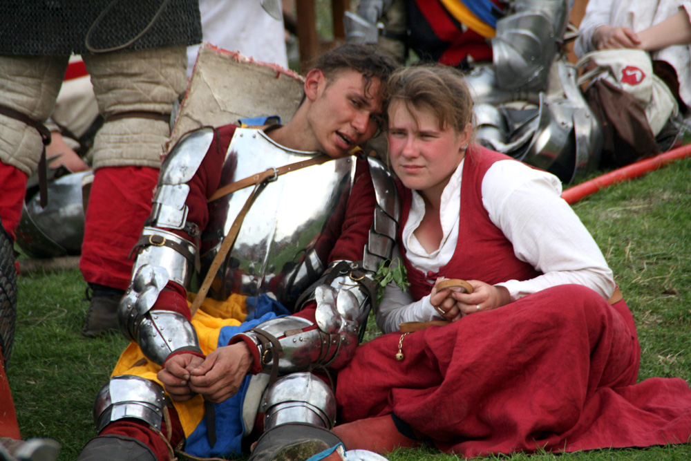 Apropiere. Festivalul Medieval Hotin, Ucraina. Foto: Marius ŞUIU