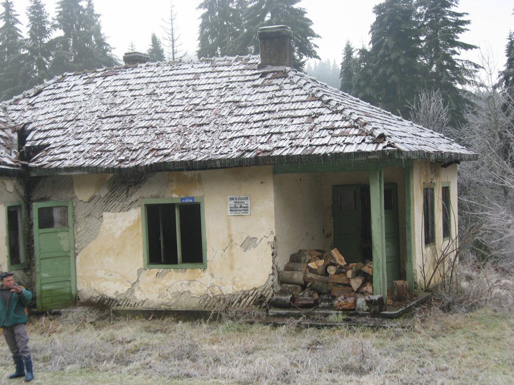 Zona de Siguranta Feroviara, la limita judetului Suceava cu Bistrita Nasaud. Foto: Florin PAIU