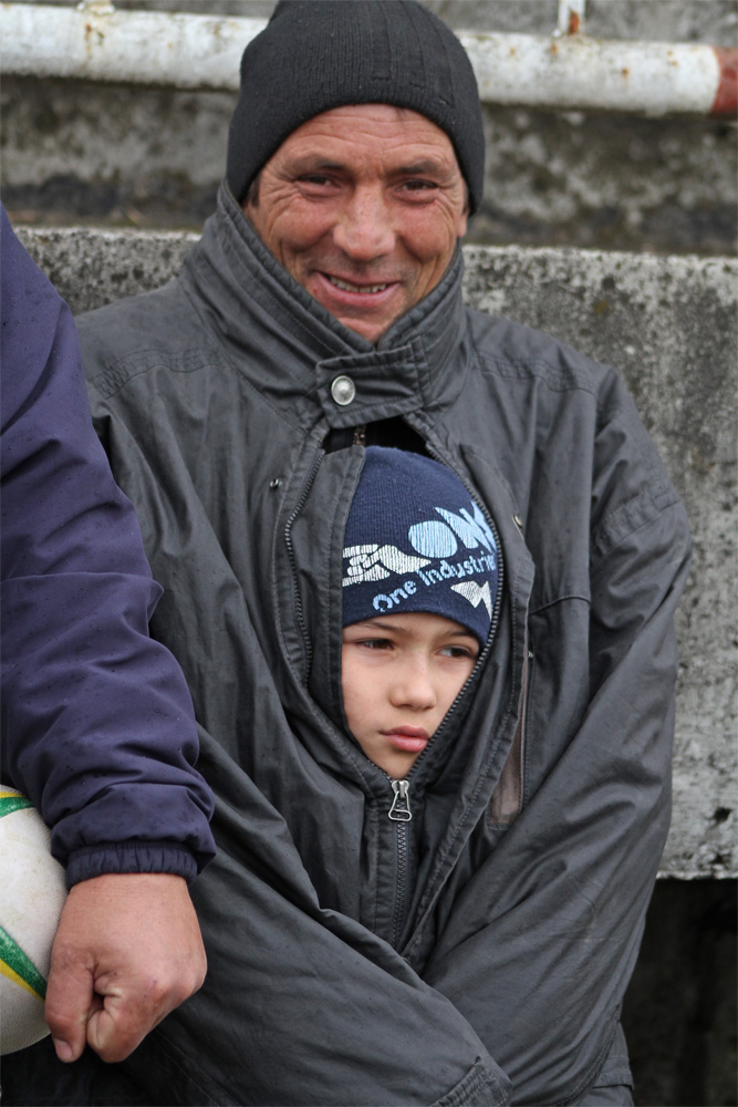 La adăpost... Foto: Marius ŞUIU