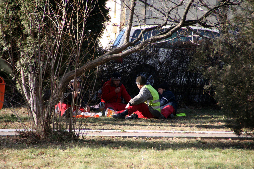 Iar luăm masa în oraş. Autor: Marius ŞUIU