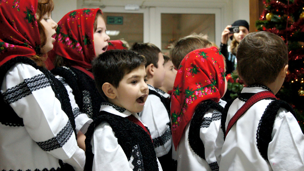 Colindători. Foto: Daniel ROŞU