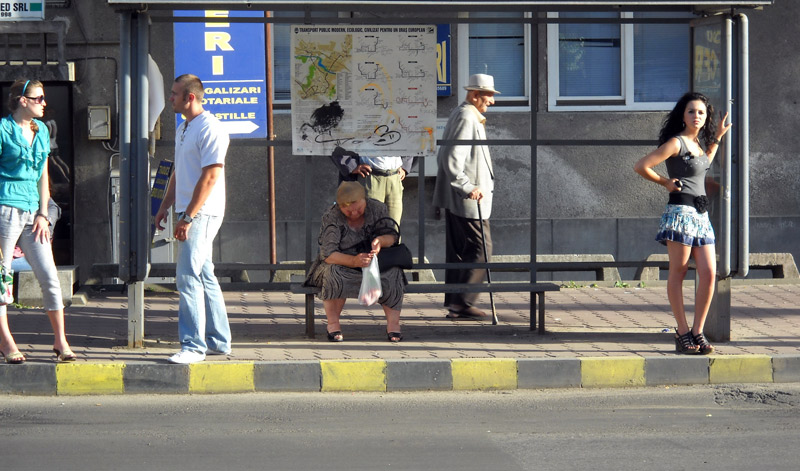 Imaginea străzii. Foto: Iustin BUCULEI 