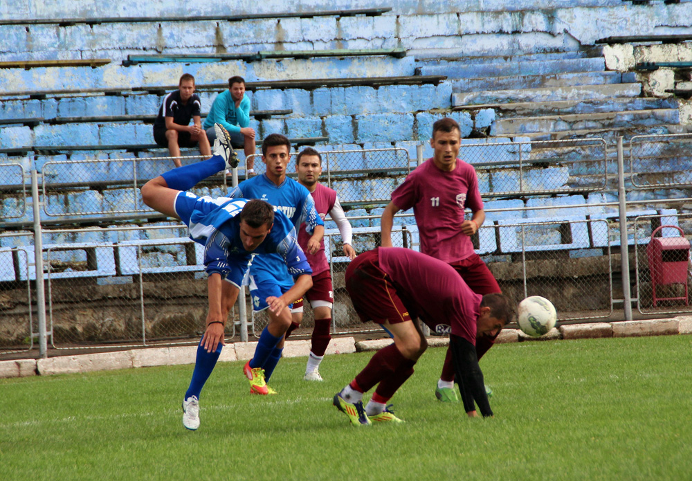 Un alt fel de fotbal. Foto: Marius ŞUIU