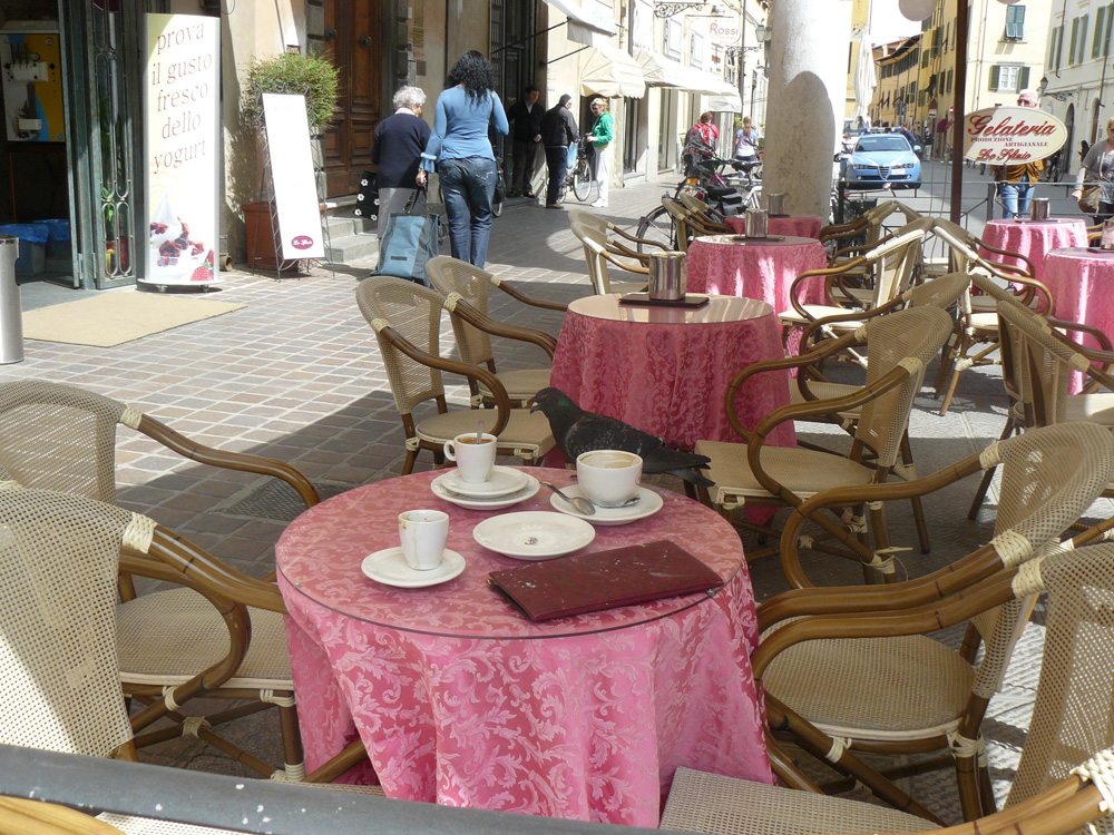 Cafeaua de dimineaţă. Foto: Daniela MICUŢARIU
