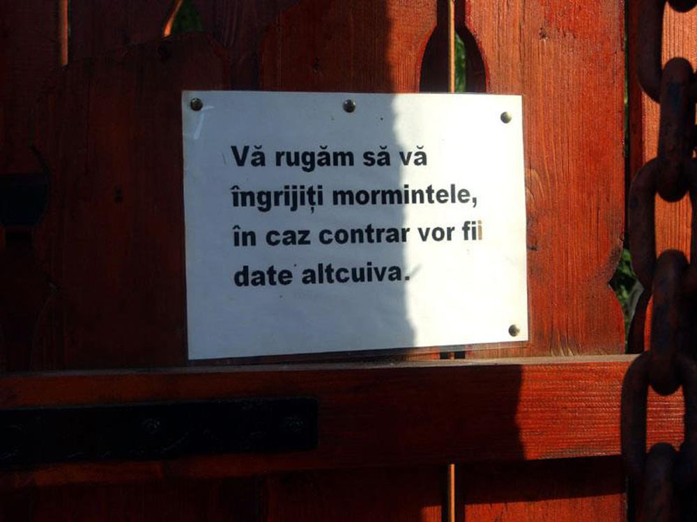 Asta păţeşti la Uricani, dacă nu ai grijă! Foto: Corneliu ACASANDRE