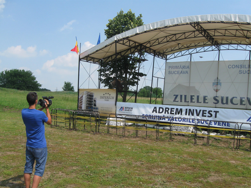 Spectacol… incendiar. Foto: Sergiu RUSU