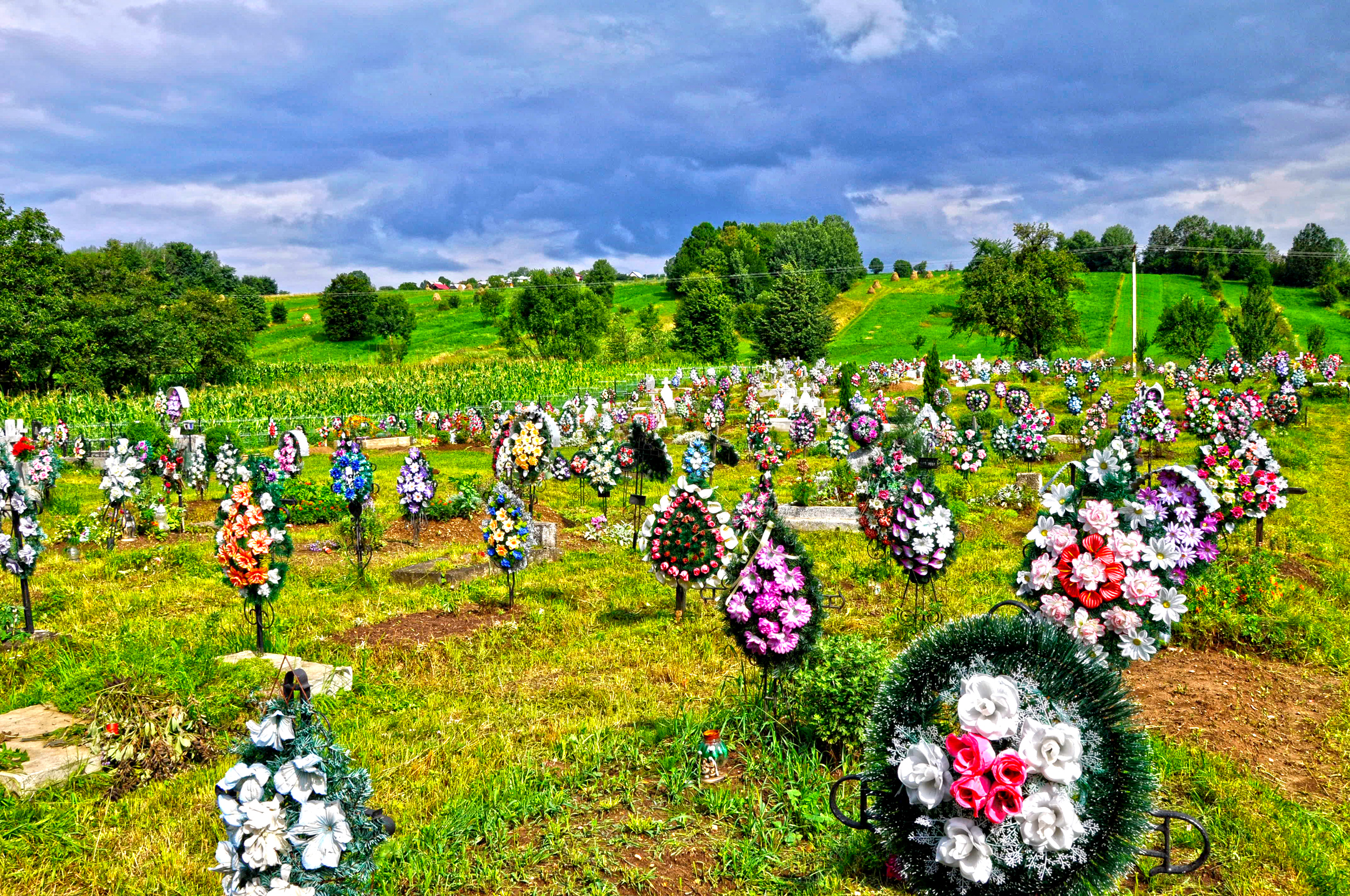 Cimitirul nou din Soloneţu Nou