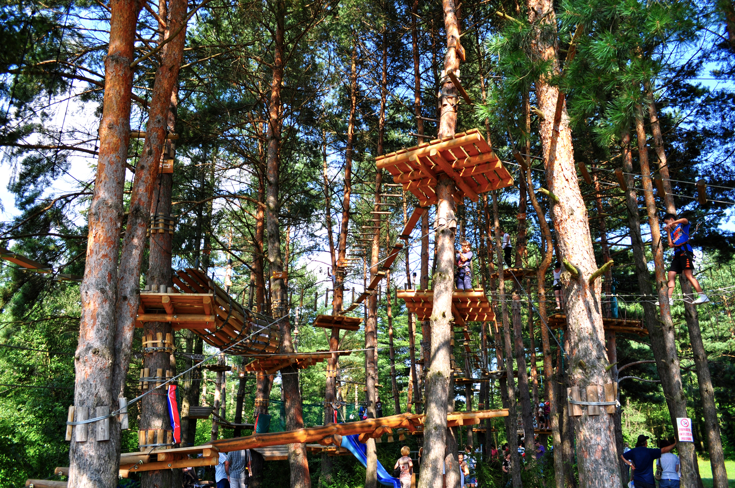 Tiroliana (Escalada Park) - Ariniş - Gura Humorului
