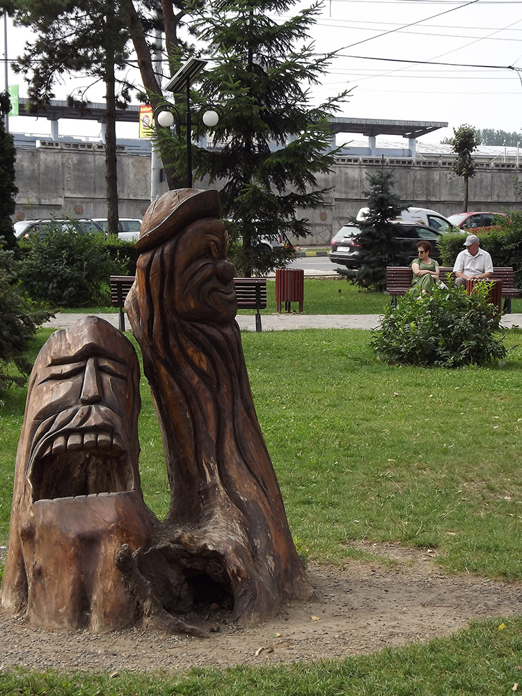 Artă surprinzătoare. Foto: Cosmin ROMEGA