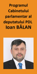 Programul Cabinetului parlamentar al deputatului PDL Ioan BĂLAN