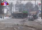 Strada Traian Vuia, bazin de înot în urma unei avarii