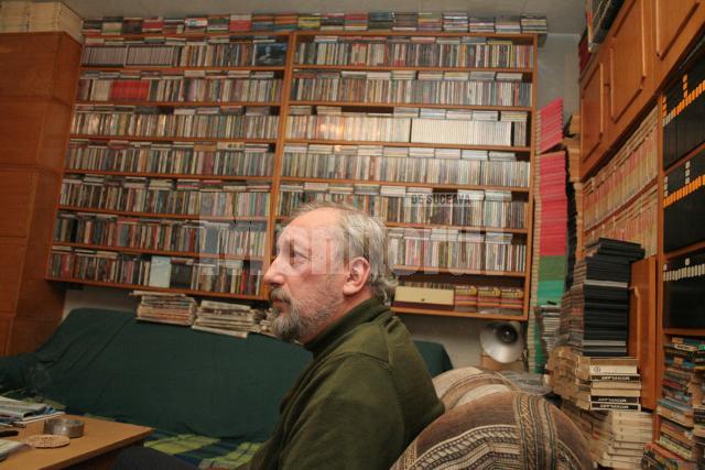 Din 1965, Sorin Dorneanu adună disc cu disc, ajungând acum la o colecţie impresionantă