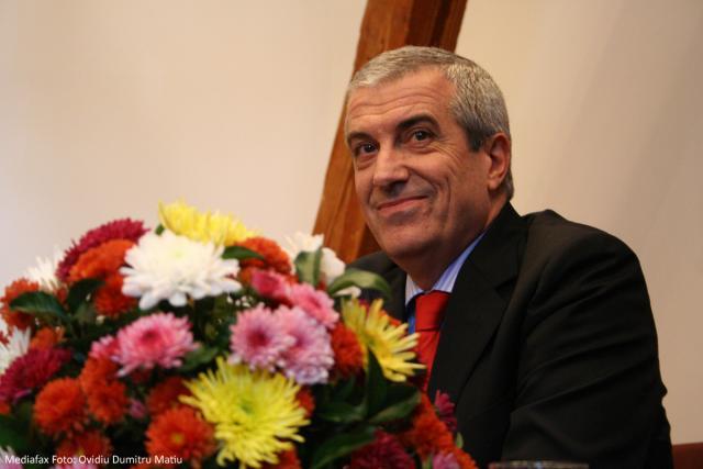 Călin Popescu Tăriceanu a primit, ieri, titlul de cetăţean de onoare al municipiului Sibiu