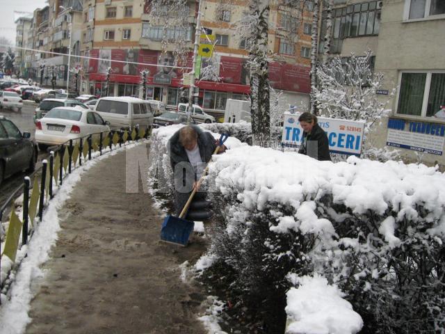 Iarna în Suceava