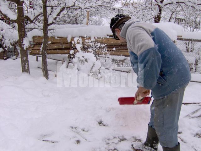 „La Câmpulung stratul de zăpadă a depăşit 15 cm grosime” 1