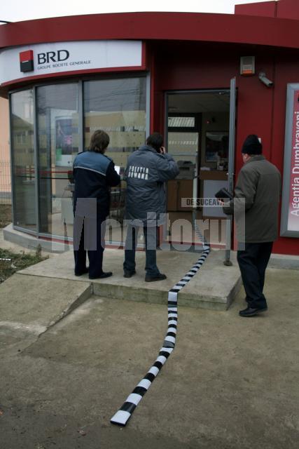 BRD Dumbrăveni, prima agenţie vizată de hoţi