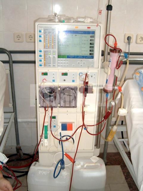 La Centrul de Dializă din cadrul Spitalului Judeţean Suceava sunt 25 de aparate
