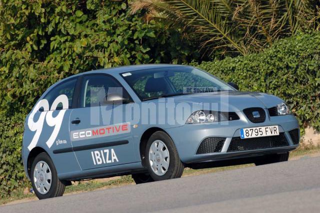 Seat Ibiza Ecomotive îţi salvează banii