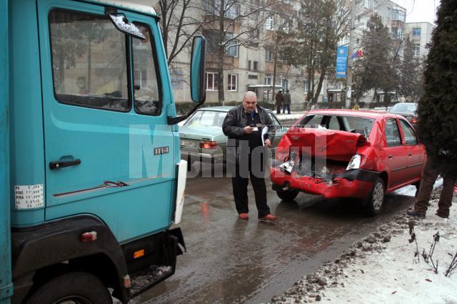 Lângă Tribunal: Accident provocat de un bulgar neatent