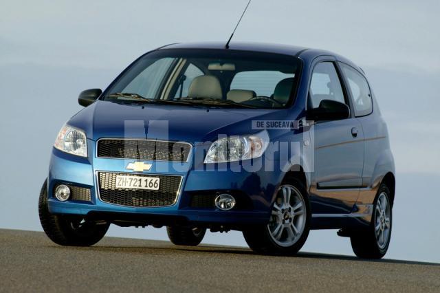 Chevrolet Aveo scade, practic, de la 5 la 3 uşi