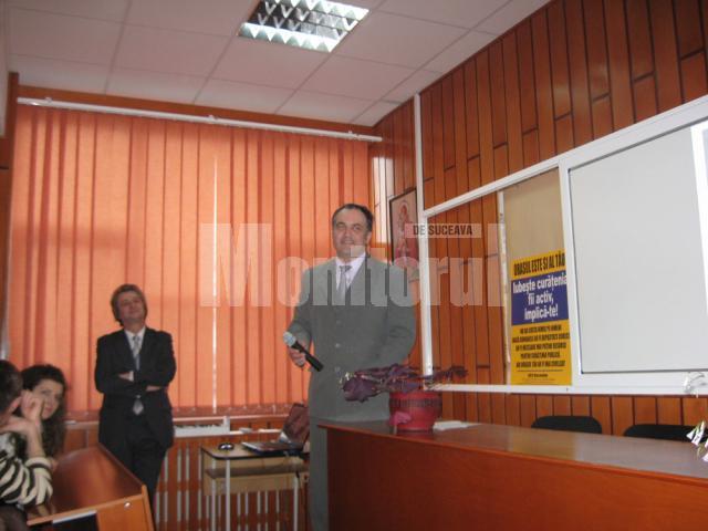 Directorul Colegiului de Informatică, Lucian Lungu