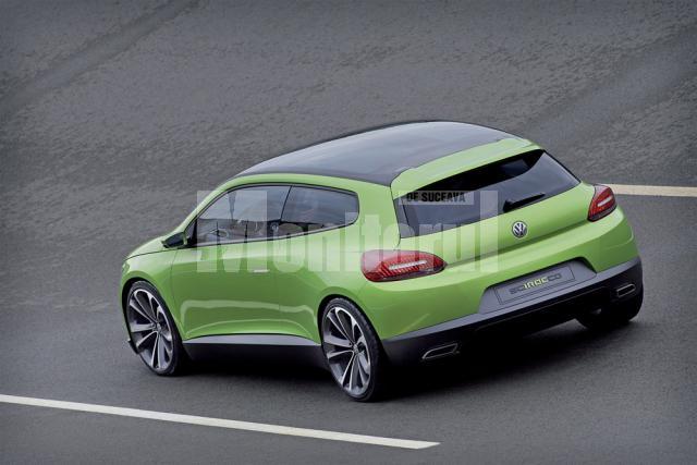 Volkswagen: noul Scirocco vine peste 18 zile!