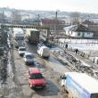 Fără soluţii: Drumul de la Pasarela Şcheia a cedat din nou