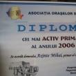 Diploma de cel mai activ primar