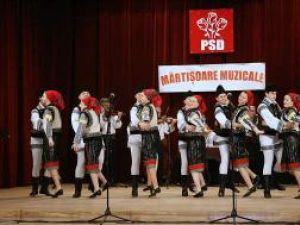 Mărţişoare muzicale oferite de PSD Rădăuţi