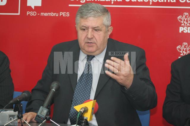 Preşedintele PSD Suceava, Gavril Mîrza