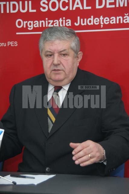 Gavril Mîrza transmite parlamentarilor PD-L Suceava că existenţa unor conturi secrete reprezintă o „aberaţie”