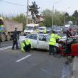 Viteza la volan: Şase victime, în urma unui accident petrecut aseară, pe Calea Unirii