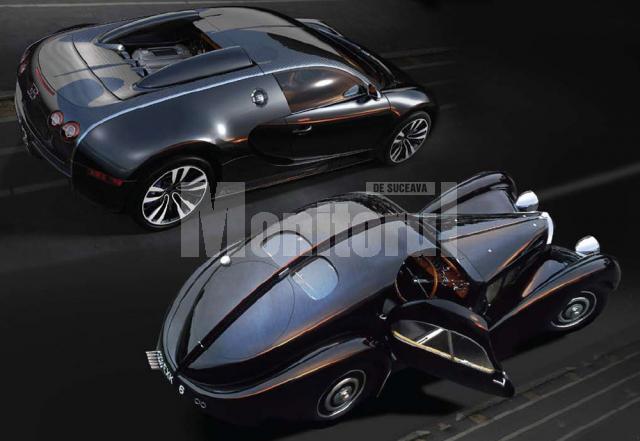 Bugatti Veyron Sang Noir 2008 & Atlantique 57S 1934