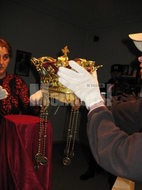 Coroana Reginei Maria la Muzeul de Istorie din Suceava