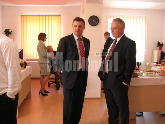 Marius Mihalec împreună cu directorul IMS MAXIMS, Brian Ennis