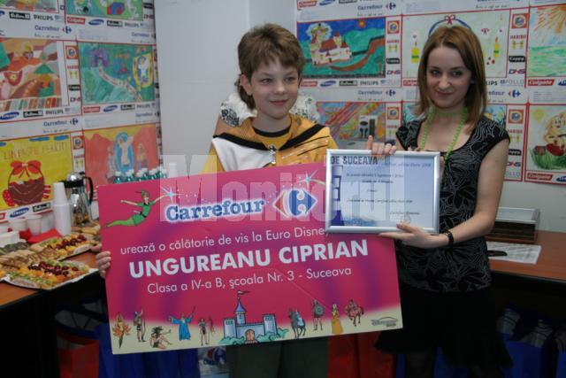 Ciprian Ungureanu, câştigătorul unei excursii la Paris