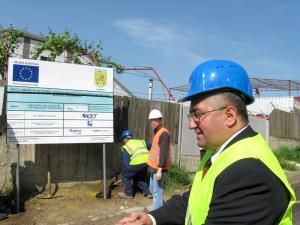 Ion Lungu a dat startul lucrărilor ISPA în Burdujeni