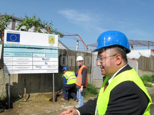 Ion Lungu a dat startul lucrărilor ISPA în Burdujeni
