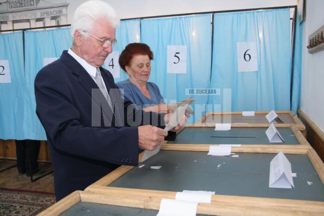 25,03%, prezenţa la vot în judeţul Suceava, la ora 14:00