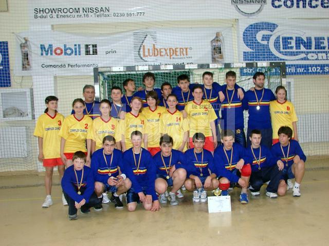 Handbalişti de la Liceul cu Program Sportiv Suceava, campioni naţionali la juniori III